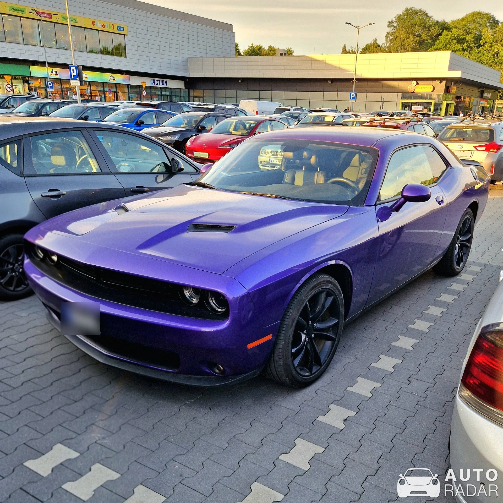 Dodge Challenger spotted in Myślenice