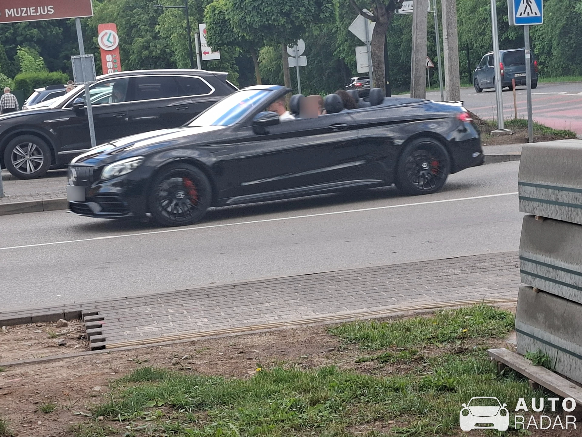 Mercedes-AMG C 63 Convertible A205 spotted in Raudondvaris