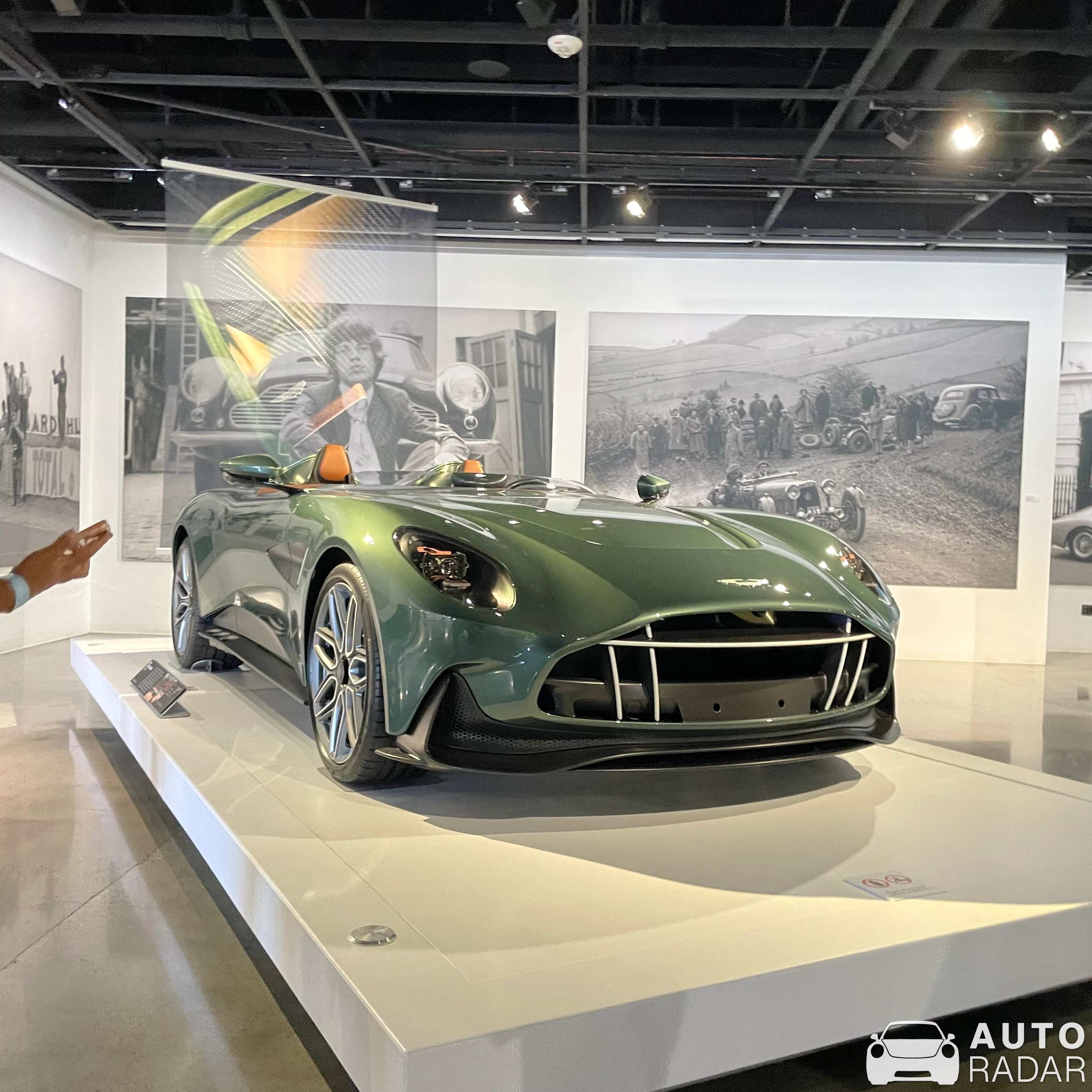 Aston Martin DBR22 spotted in Los Angeles