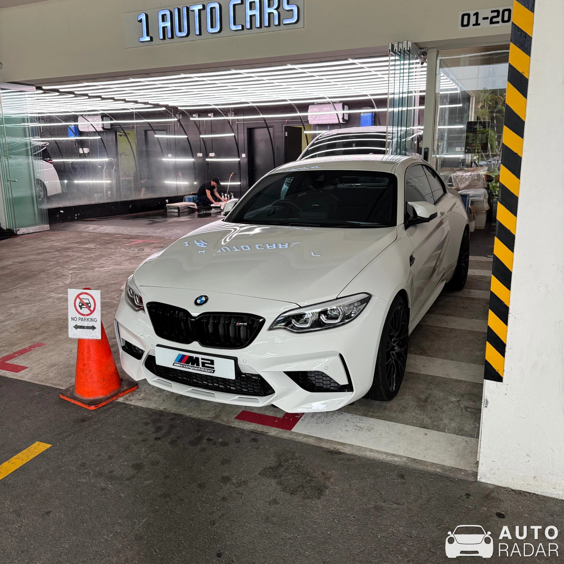 BMW M2 F87 Coupé Competition spotted in Singapore
