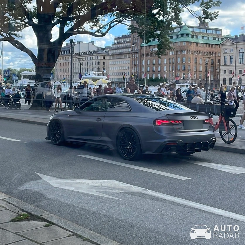 Audi RS5 B9 spotted in Stockholm