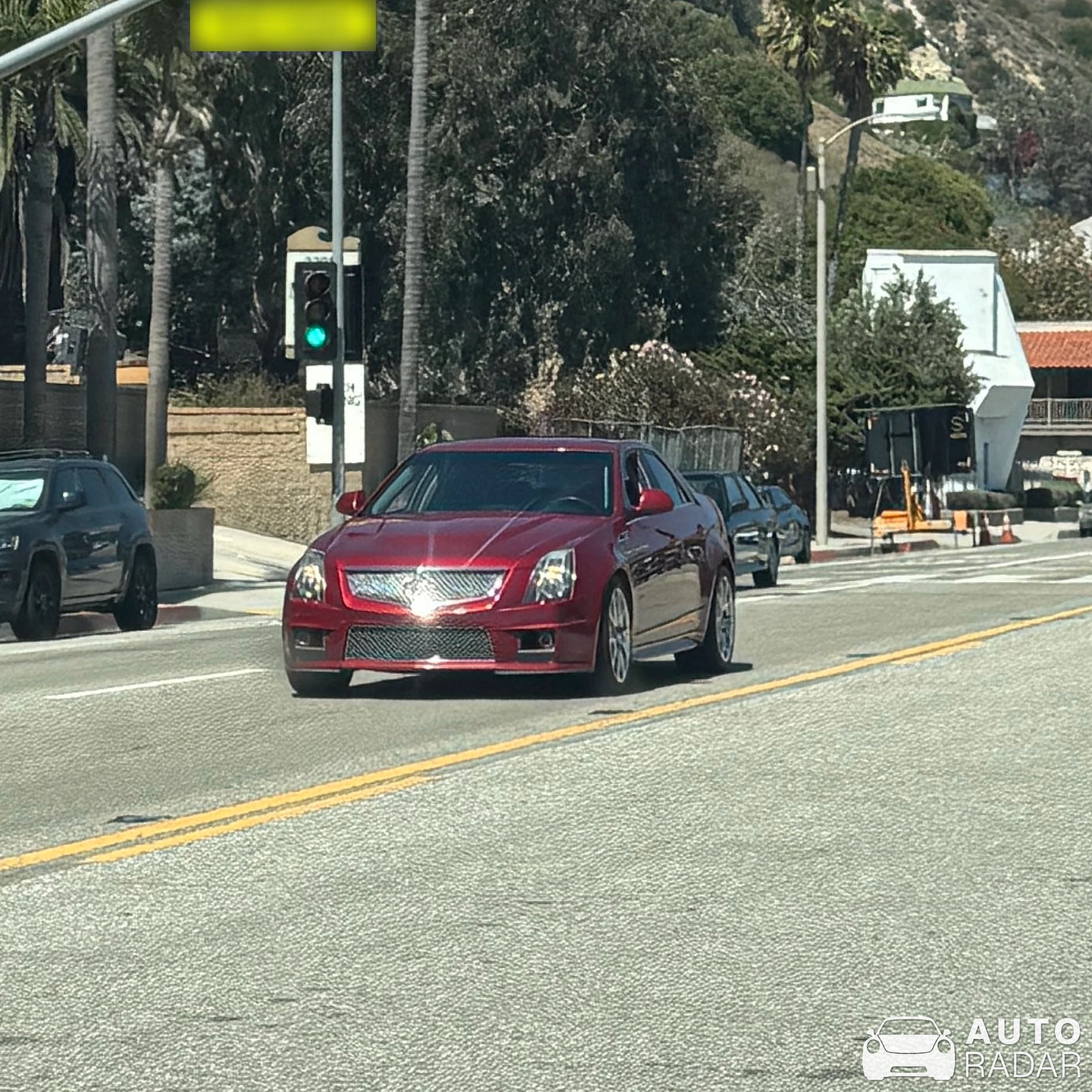 Cadillac CTS-V spotted in Malibu