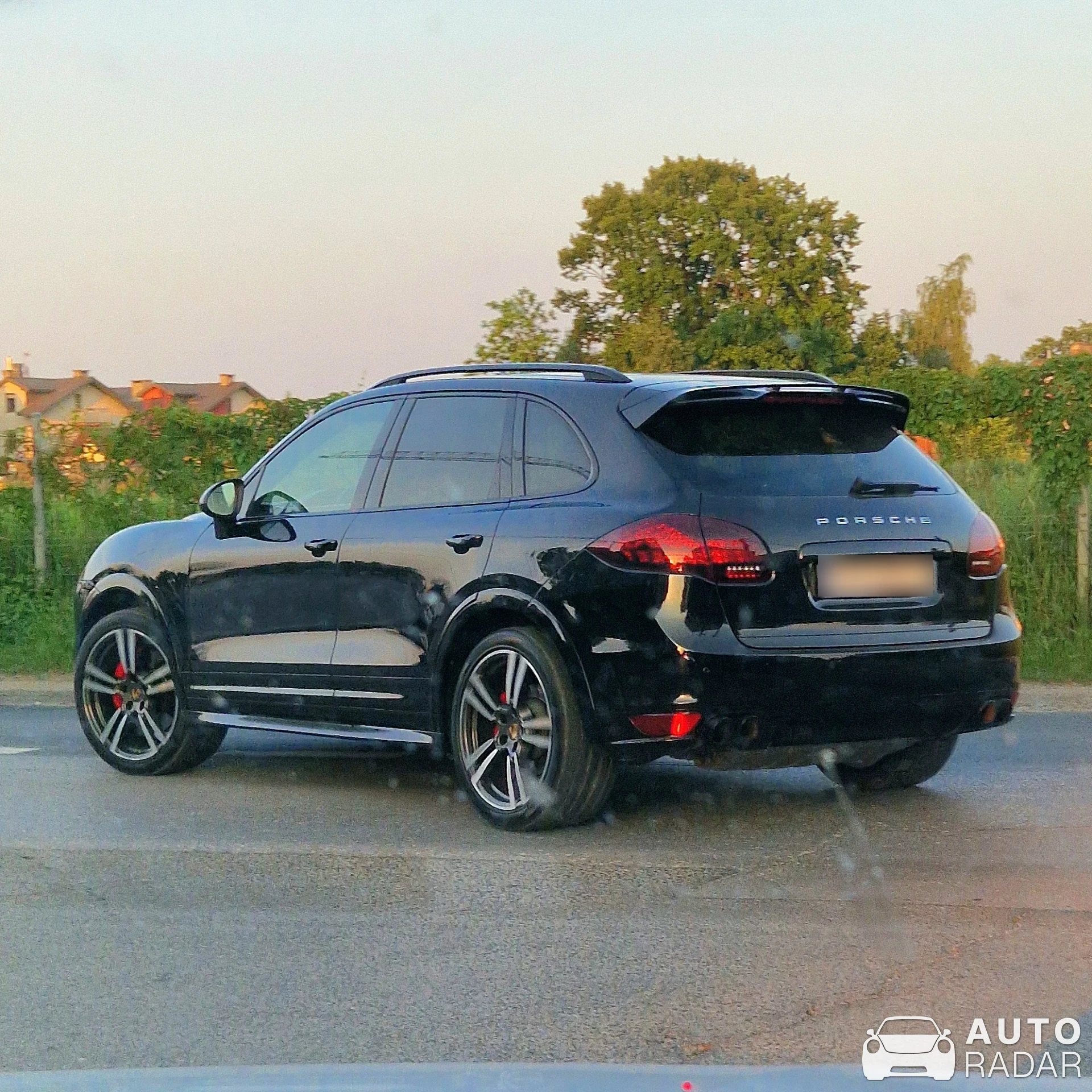 Porsche Cayenne spotted in Myślenice