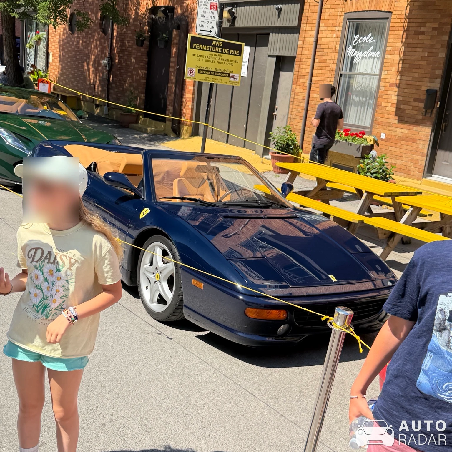 Ferrari 348 Spider spotted in Montréal