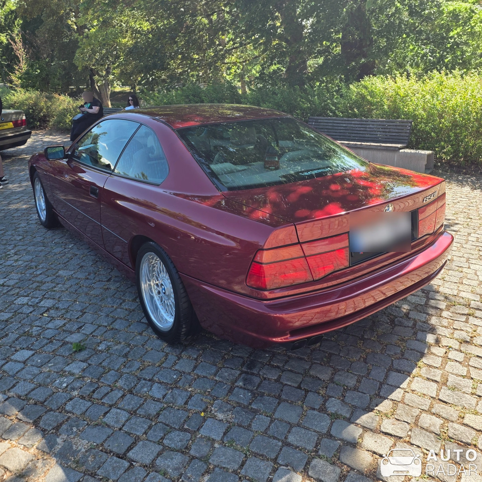BMW 850Ci E31 spotted in Praha
