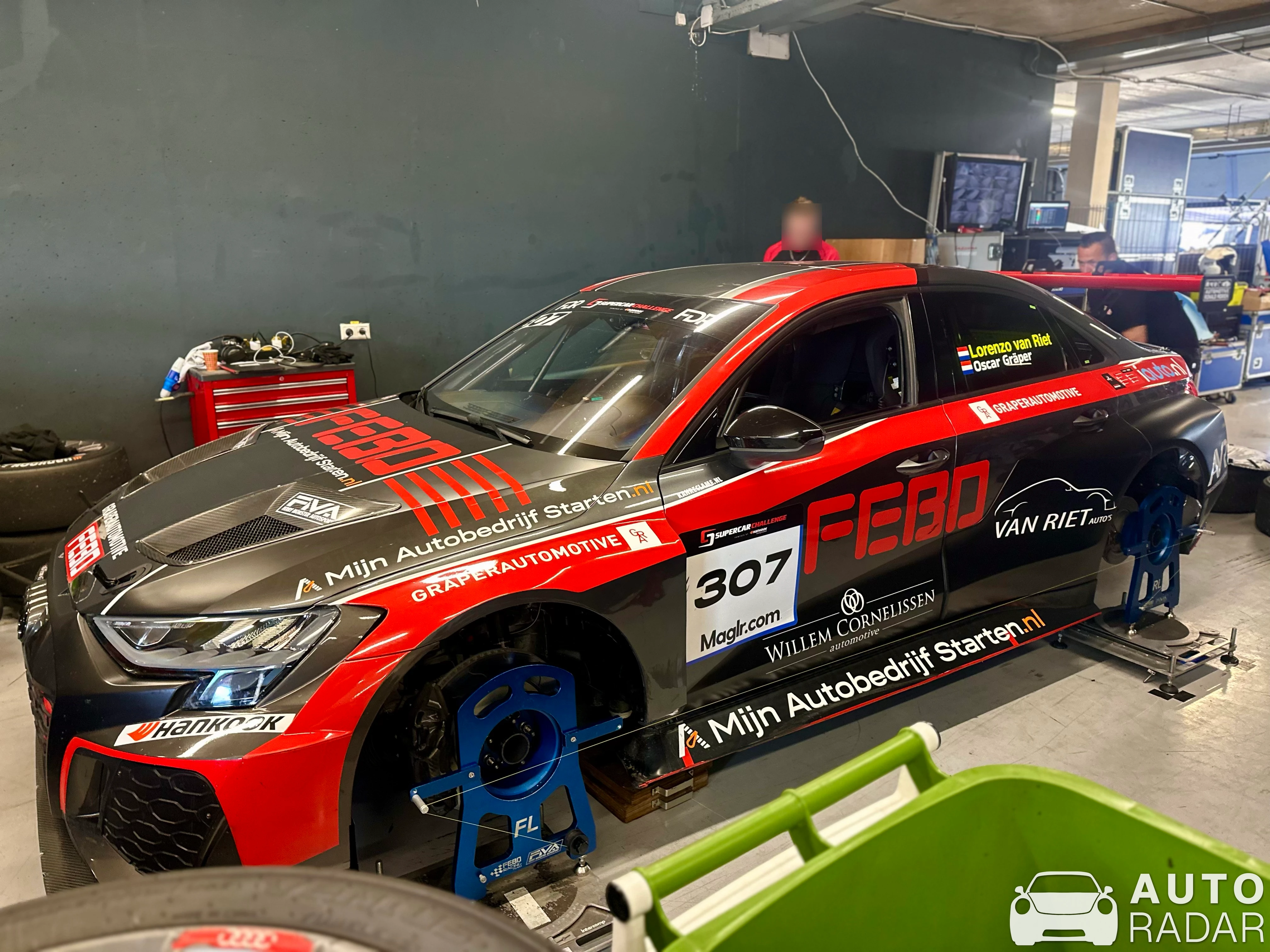 Audi RS3 Sedan LMS spotted in Zandvoort