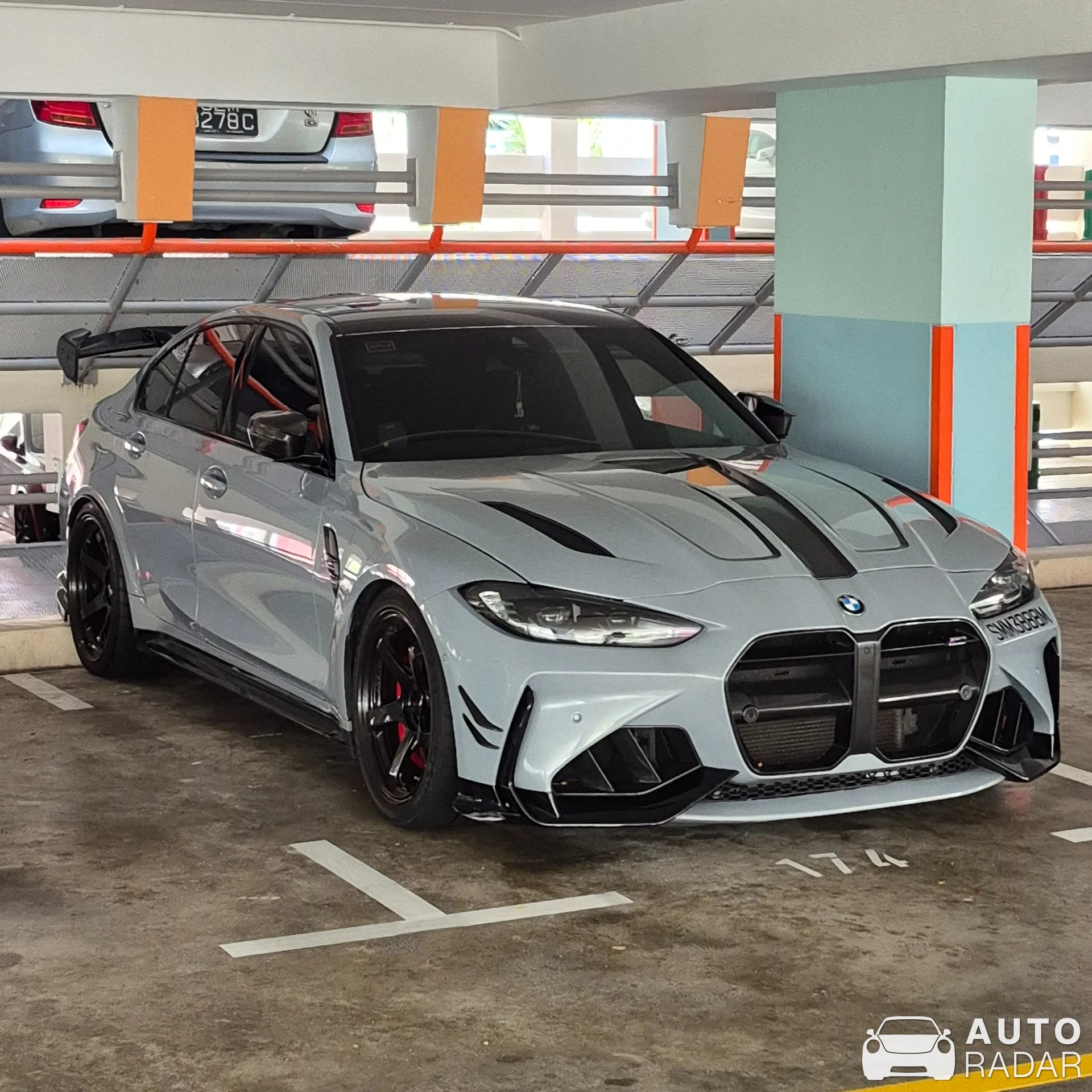 BMW M3 G80 Sedan Competition Adro spotted in Singapore