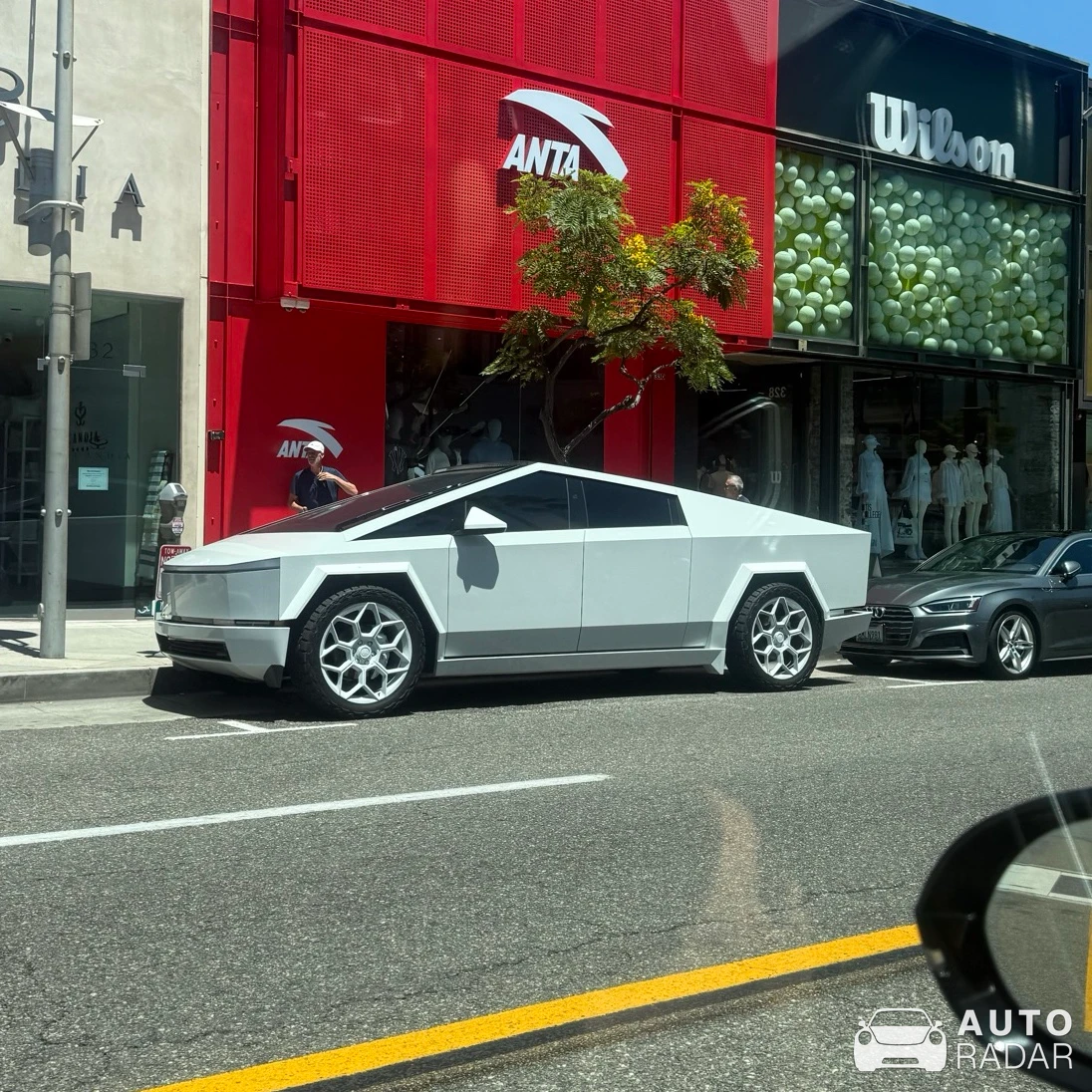 Tesla Cybertruck spotted in Beverly Hills