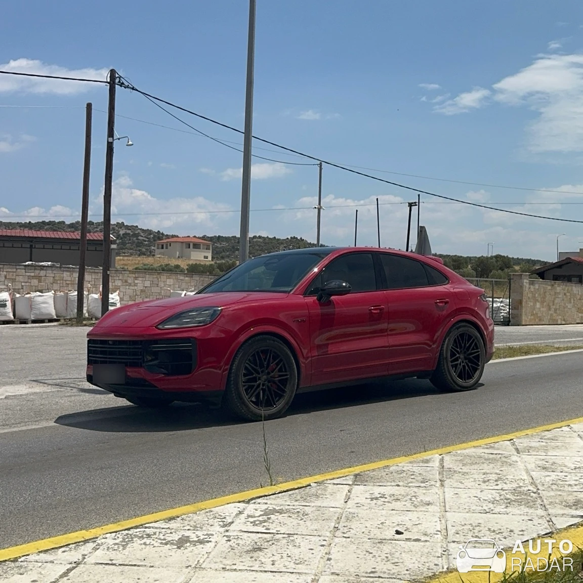 Porsche Cayenne Coupé Turbo spotted in Nikiti (nikita)