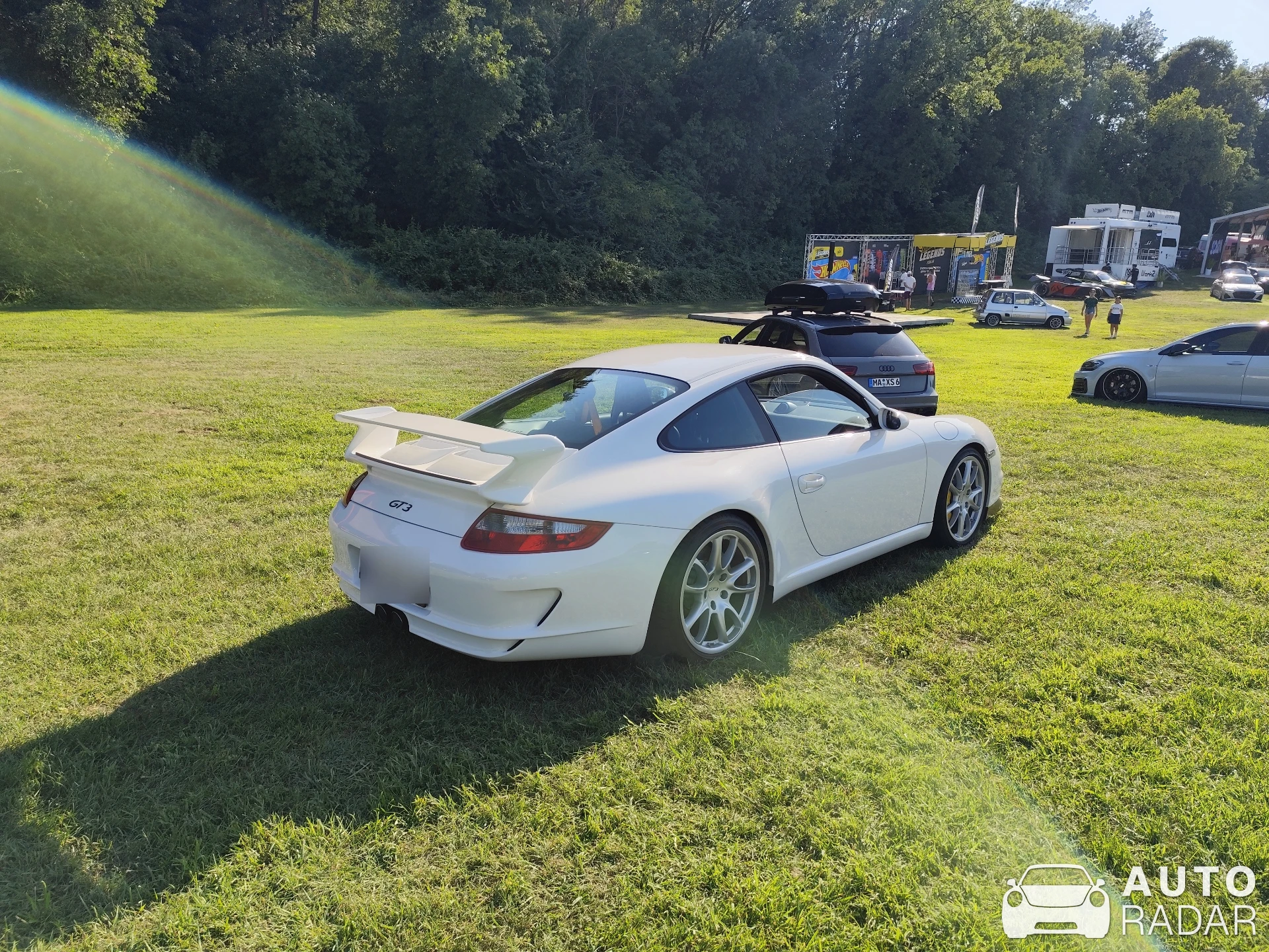 Porsche 997 GT3 spotted in Monzambano