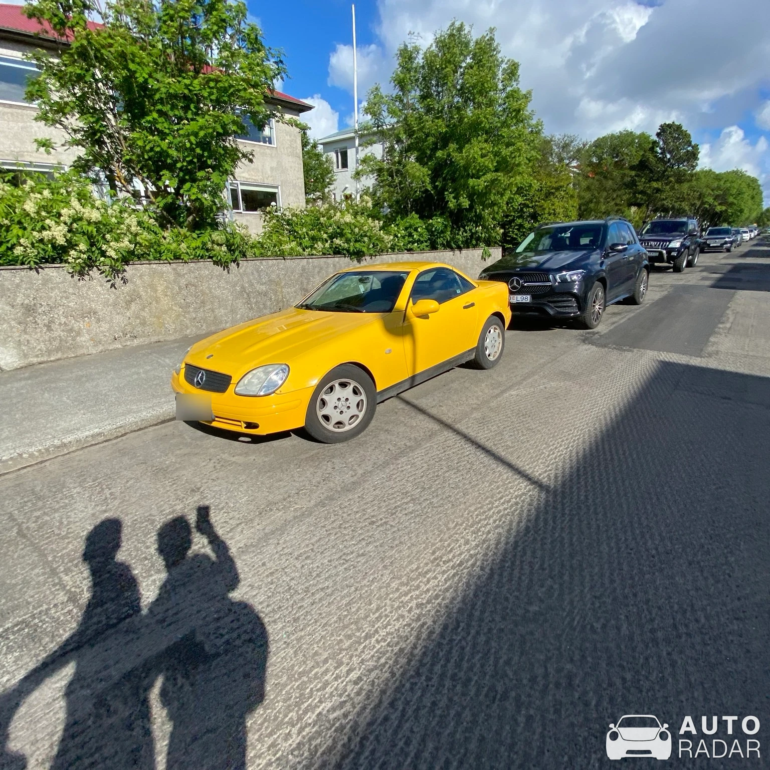 Mercedes-Benz SLK 55 AMG R170 spotted in Reykjavík