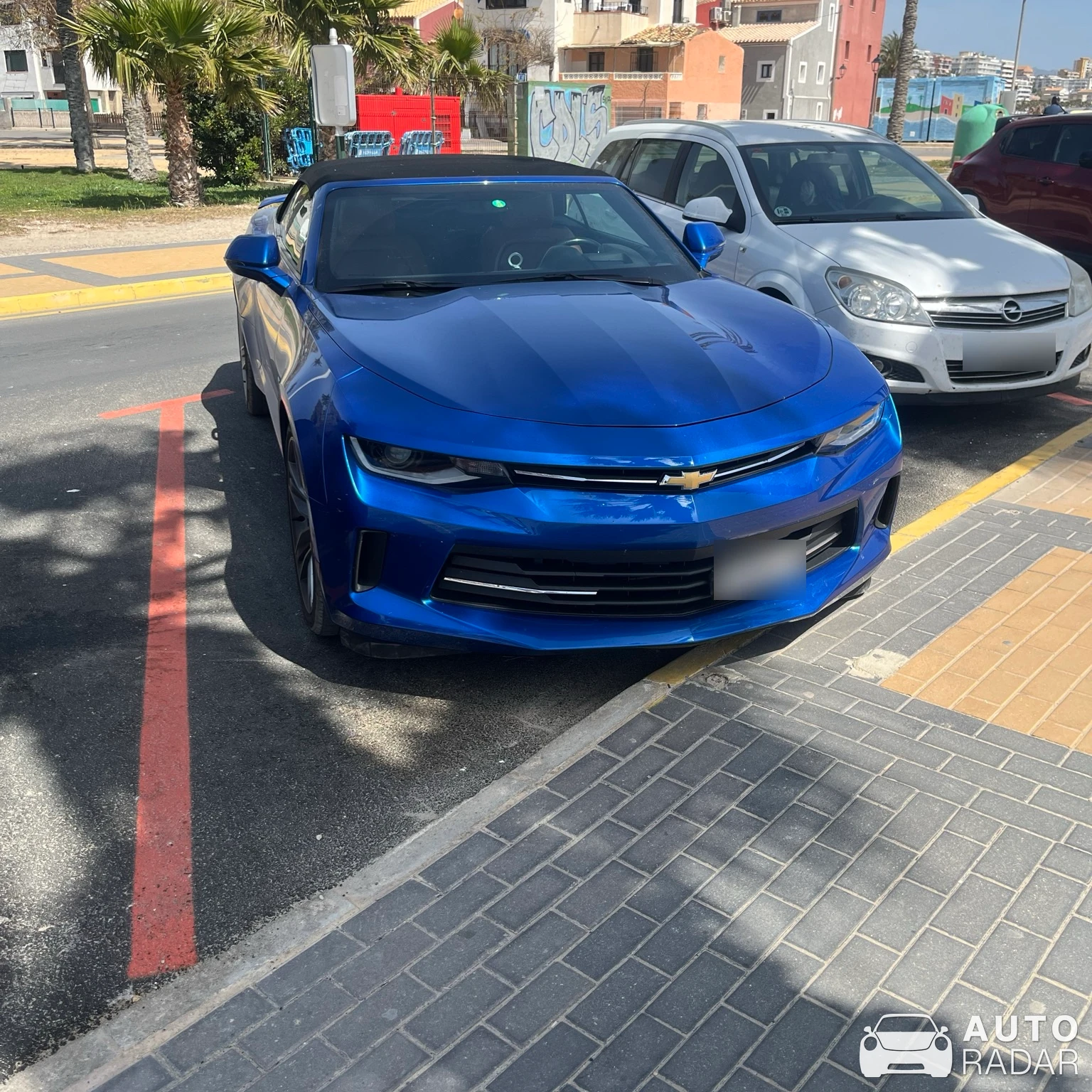 Chevrolet Camaro Convertible spotted in La Vila Joiosa