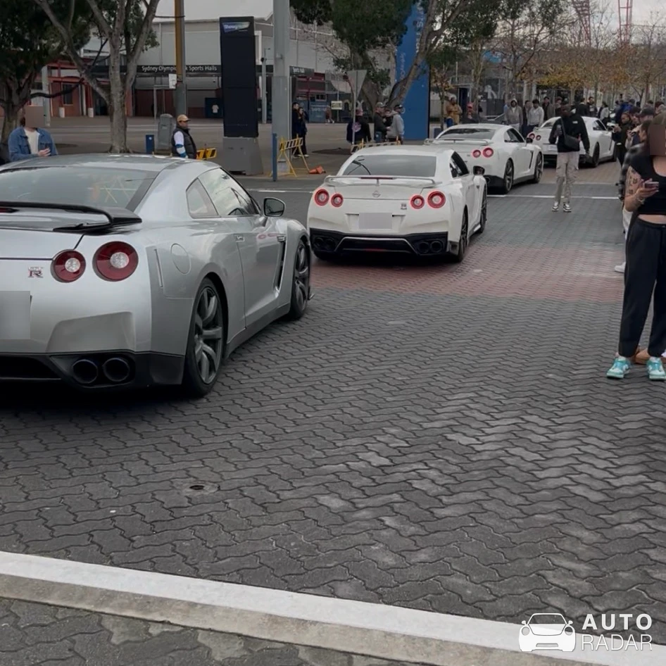 Nissan GT-R R35 spotted in Barangaroo