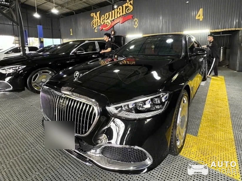 Mercedes-Maybach S 450 spotted in Vĩnh Phúc
