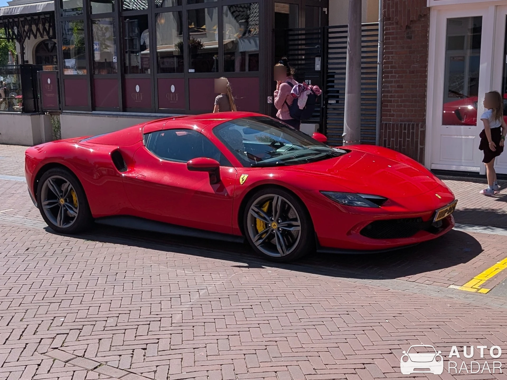 Ferrari 296 GTB spotted in Haarlem