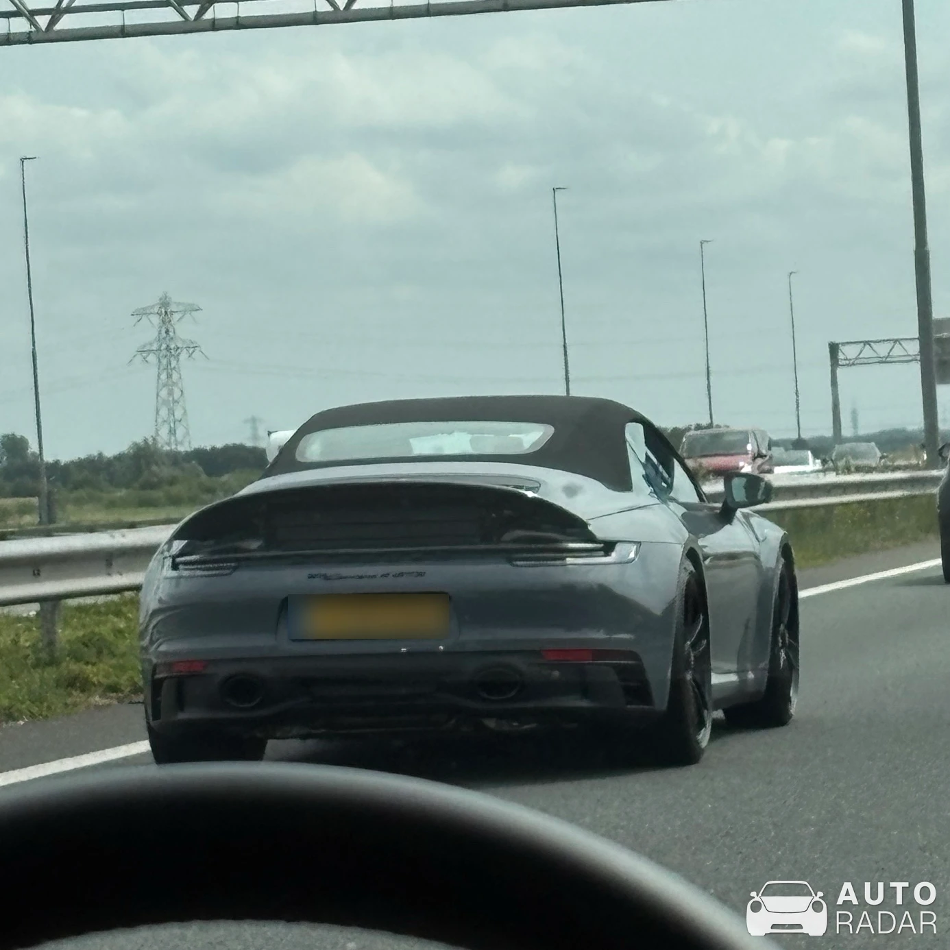 Porsche 992 Carrera 4 GTS Cabriolet MkI spotted in Heemskerk