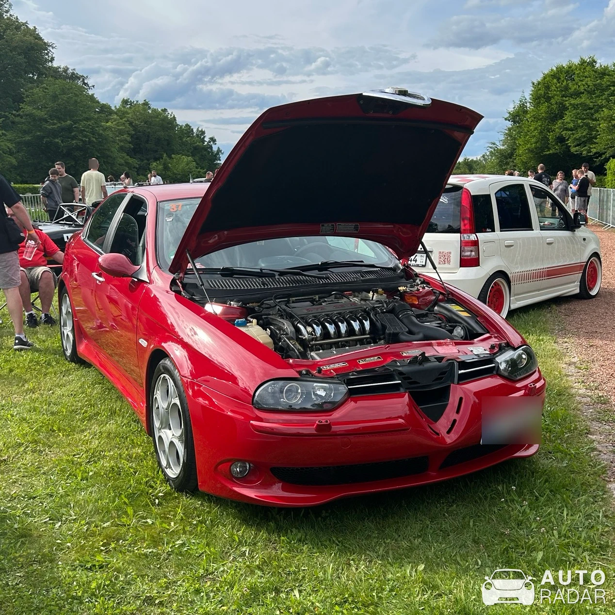 Alfa Romeo 156 spotted in Lichtenstein/Sachsen