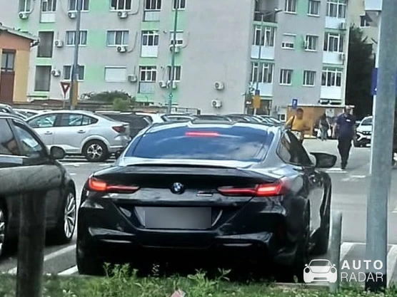 BMW M8 spotted in Bucharest