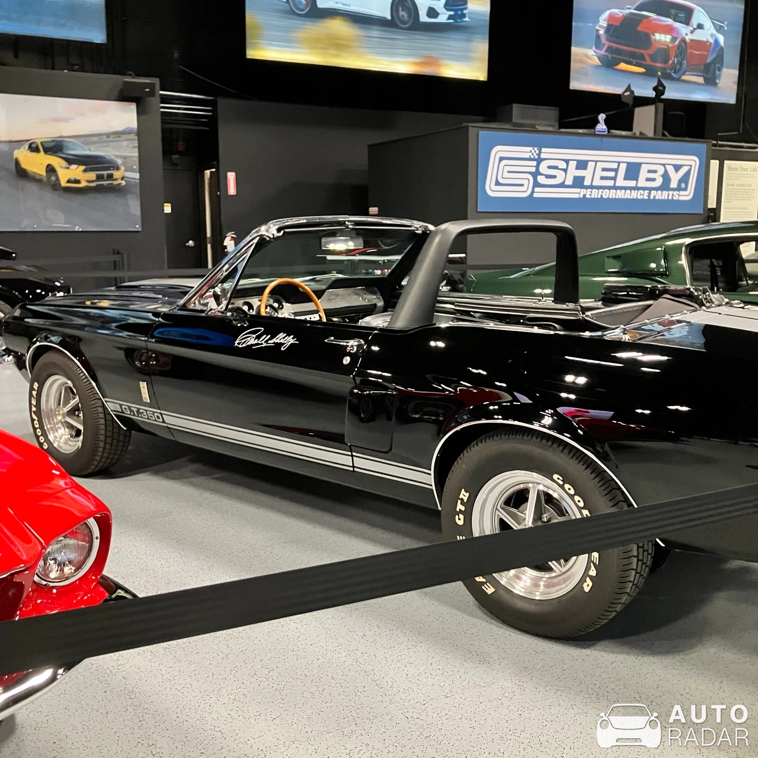 Ford Mustang Shelby G.T. 350 Convertible spotted in Nipton