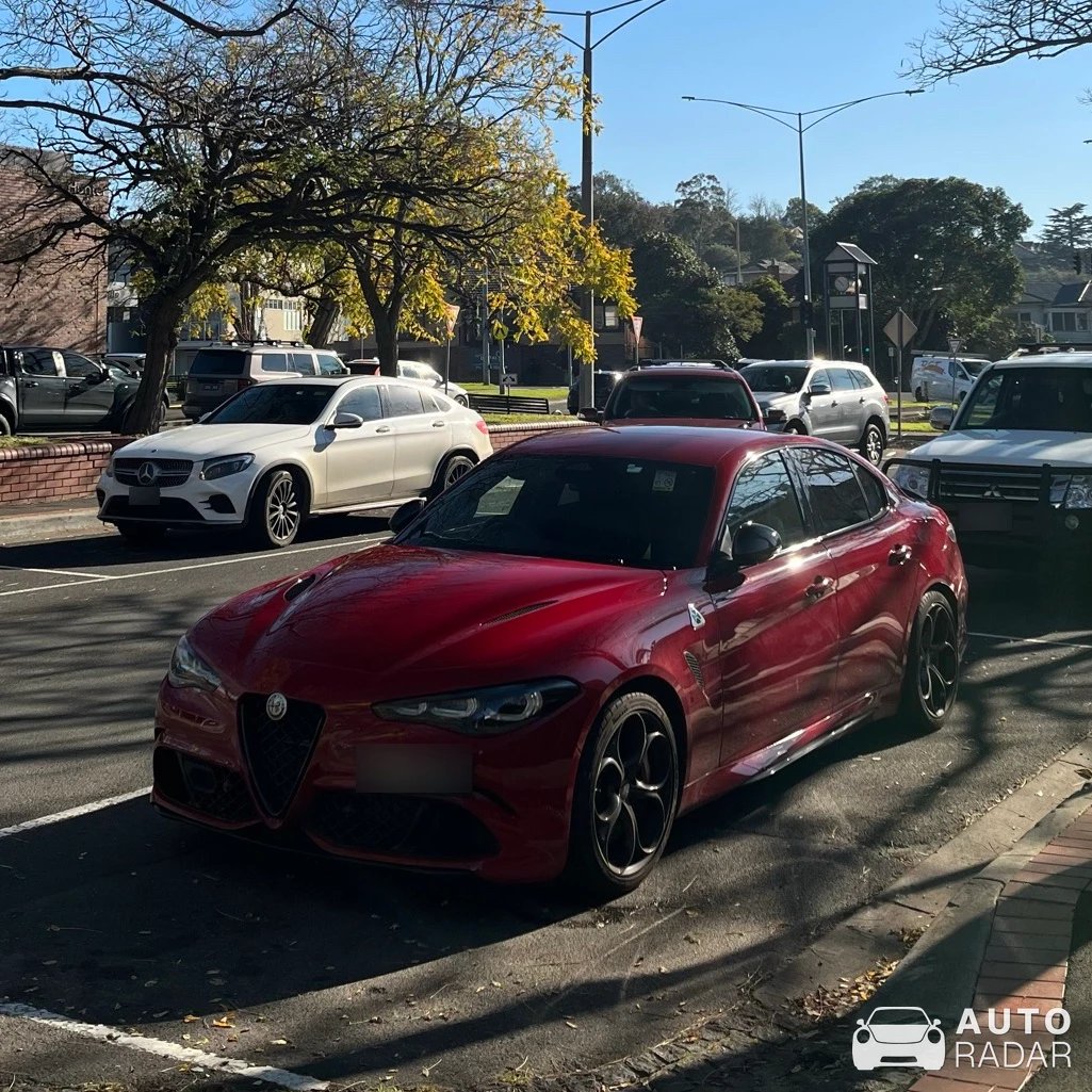Alfa Romeo Giulia Quadrifoglio spotted in Highton
