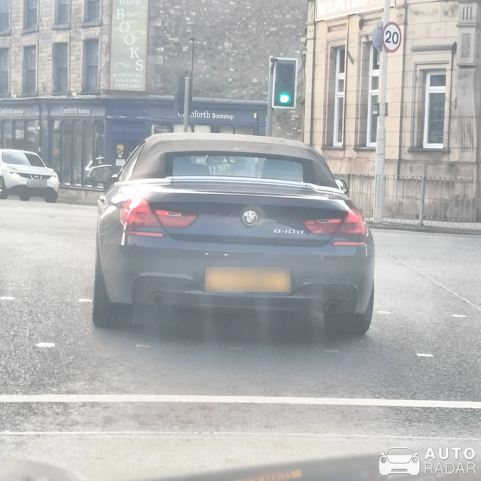 BMW 6 Series F12 Cabriolet spotted in Carnforth