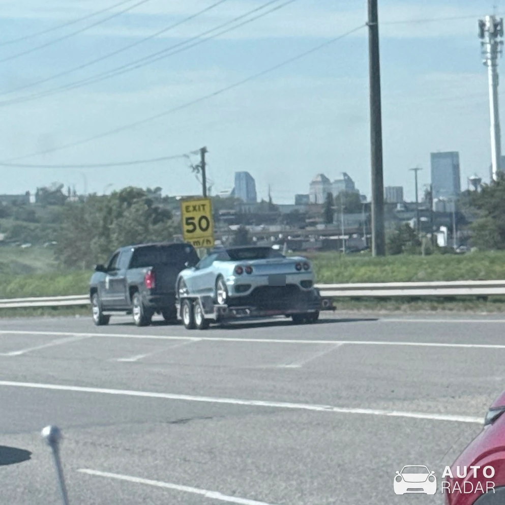 Ferrari 360 Spider spotted in Calgary