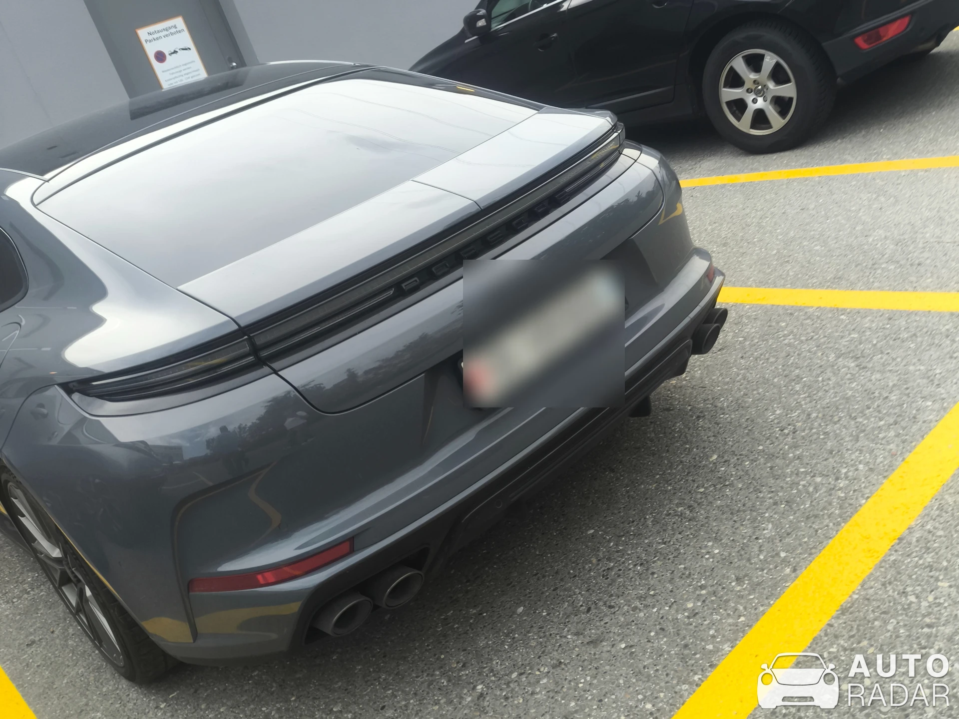 Porsche 972 Panamera spotted in Cham