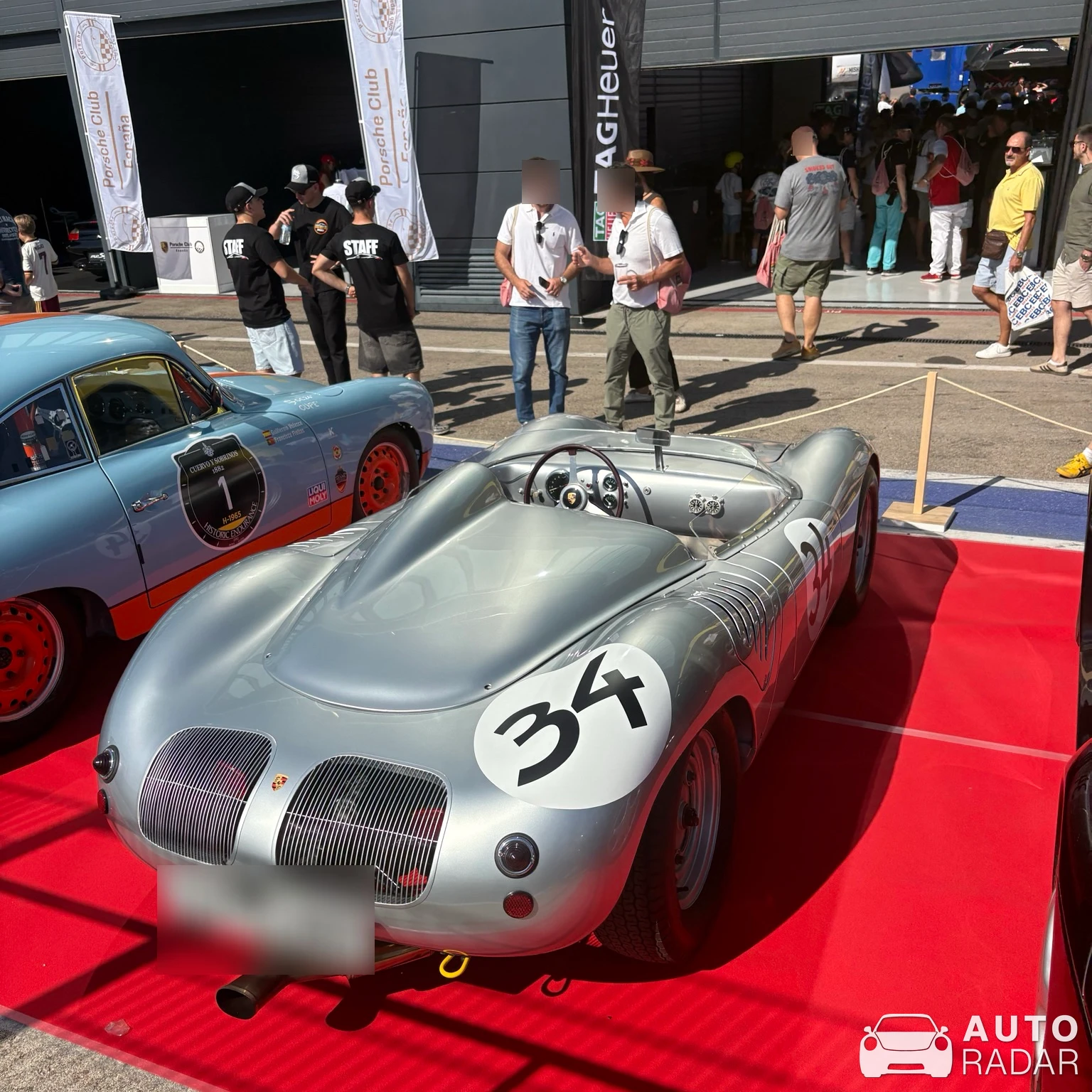 Porsche 550 Spyder spotted in San Sebastián de los Reyes