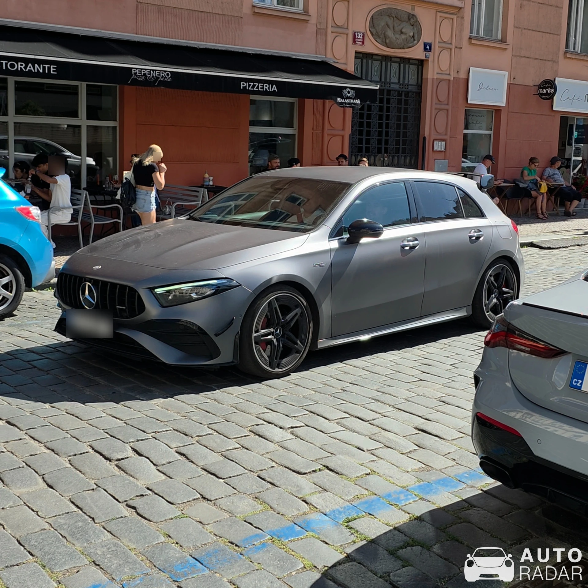 Mercedes-AMG A 45 S W177 spotted in Praha