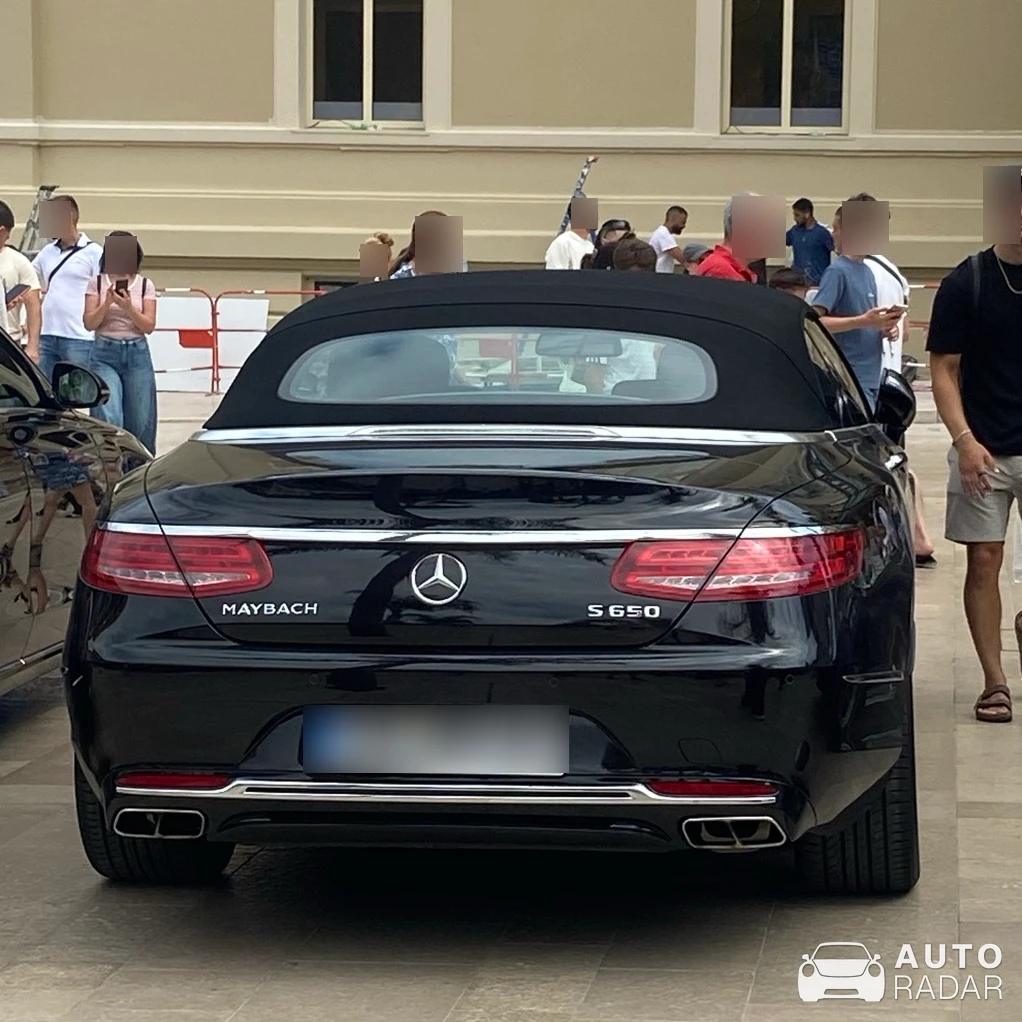 Mercedes-Maybach S 650 A217 Cabriolet spotted in Monaco