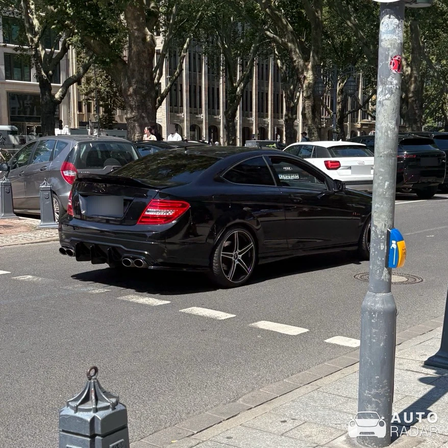 Mercedes-AMG C 63 Coupé W204 spotted in Düsseldorf