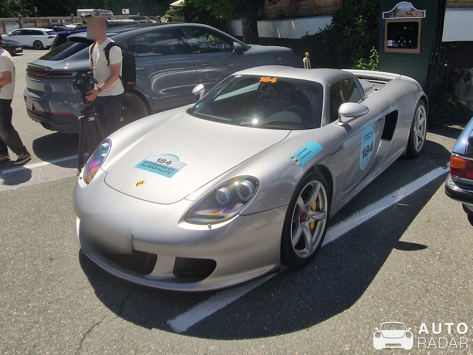 Porsche Carrera GT spotted in Kitzbühel