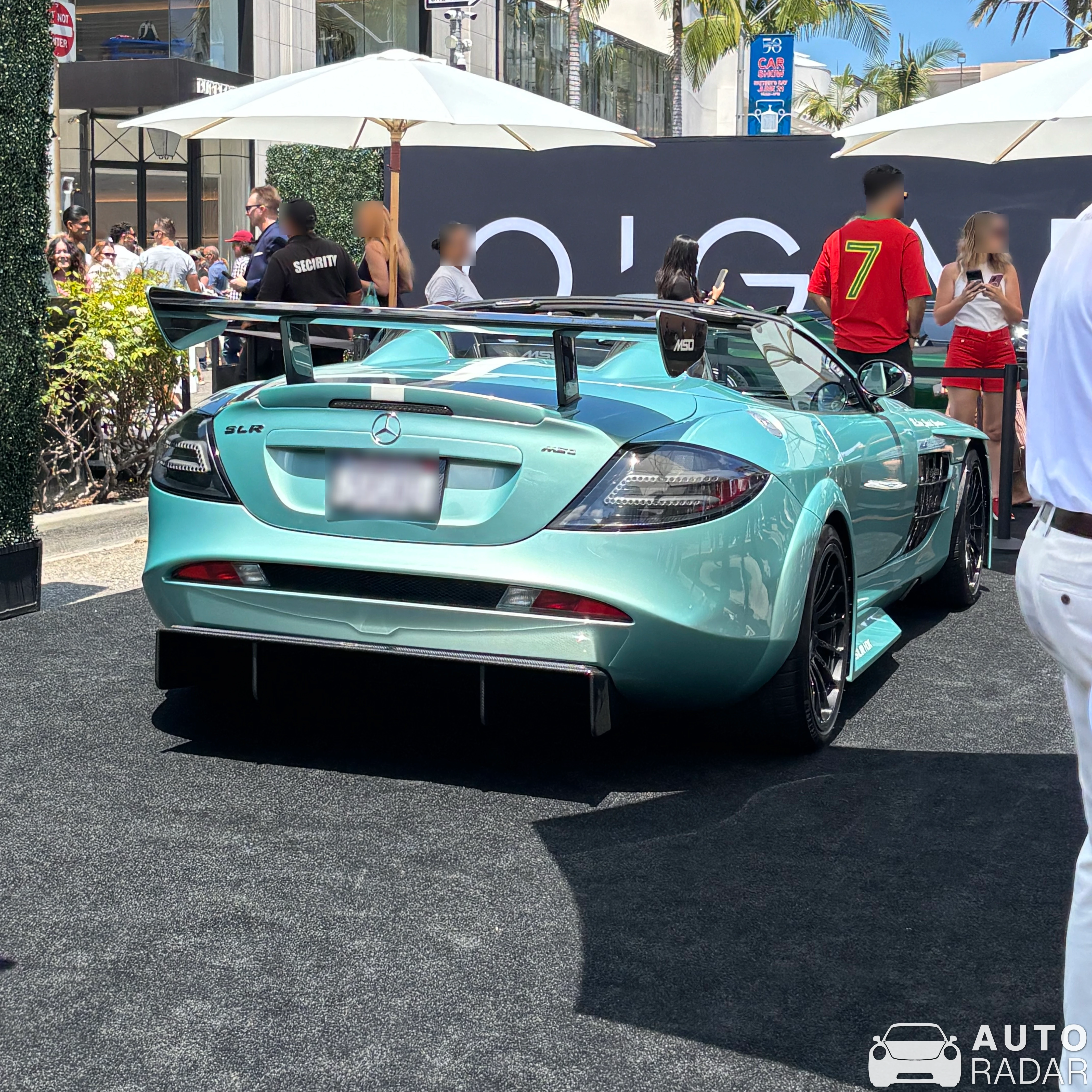 Mercedes-Benz SLR McLaren Stirling Moss spotted in Beverly Hills