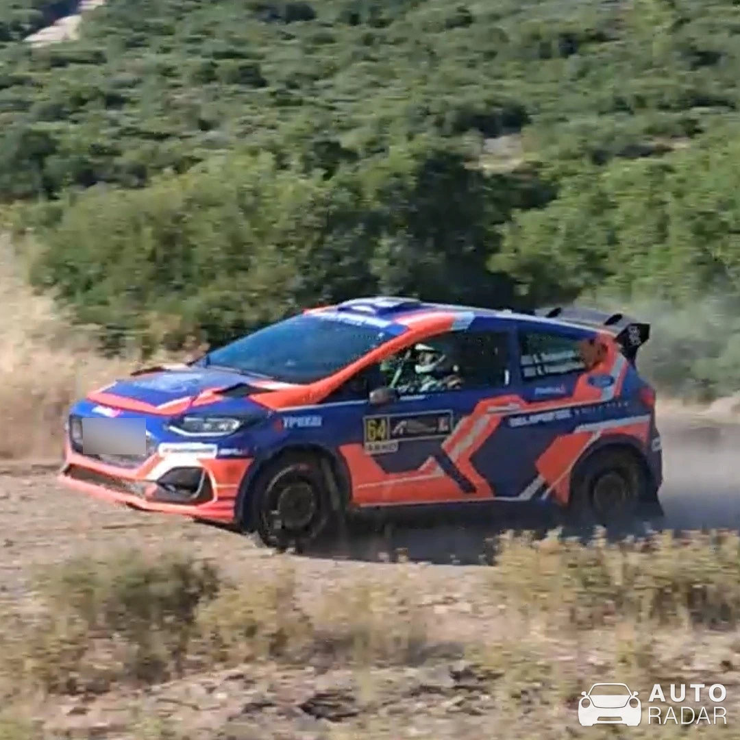 Ford Fiesta Rally3 spotted in Neochoraki