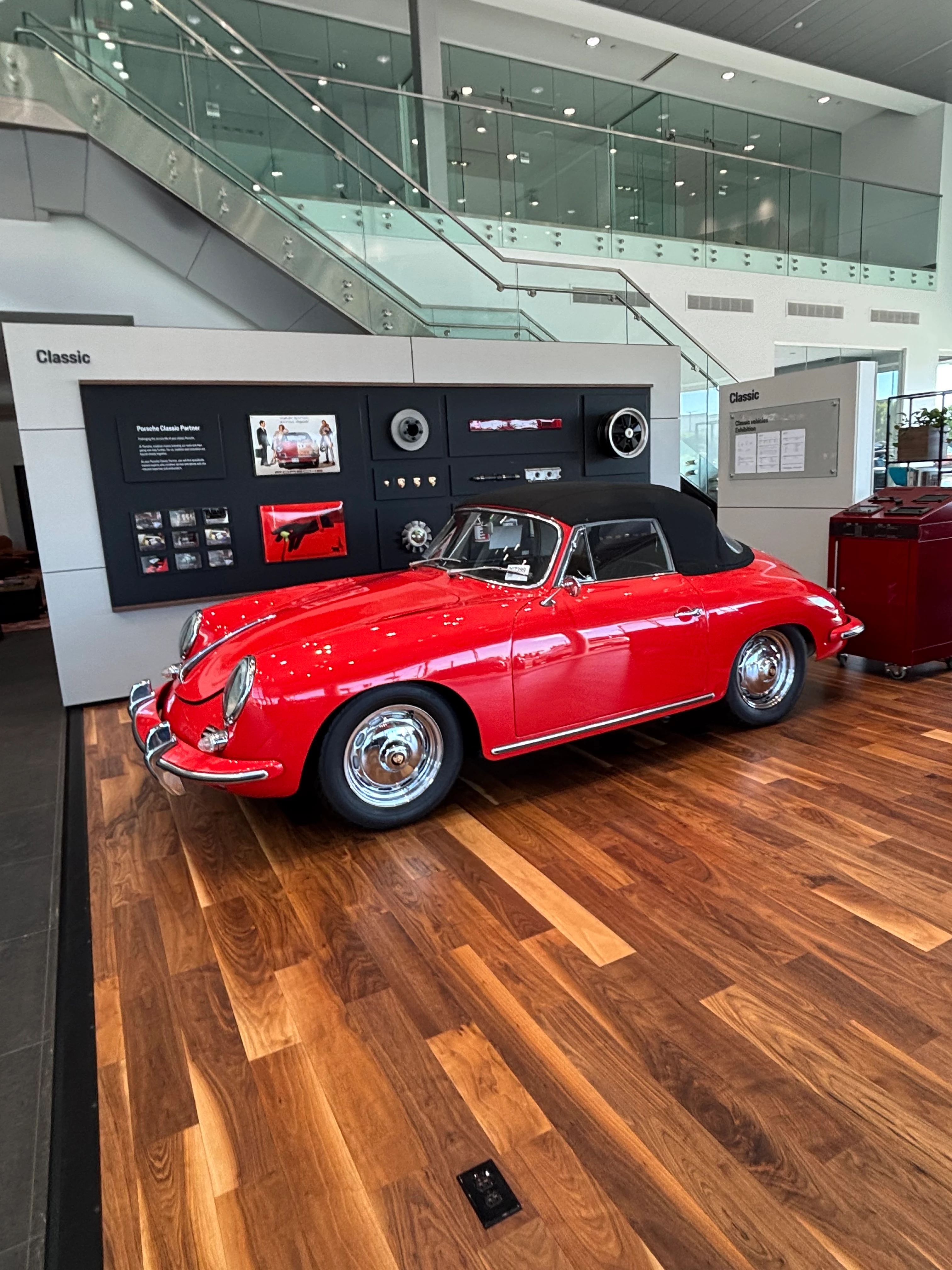 Porsche 356 B Cabriolet spotted in Hawthorne