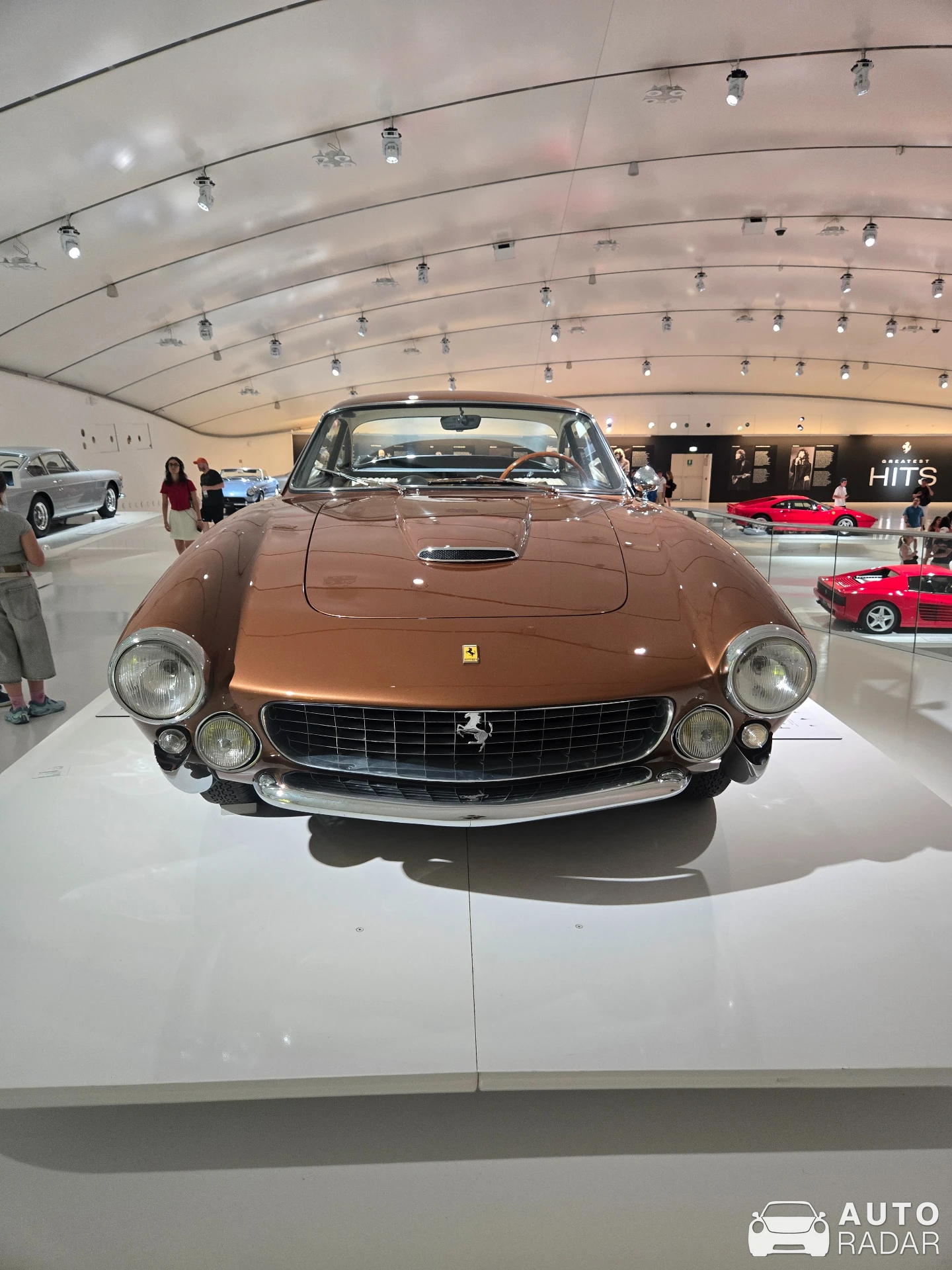 Ferrari 250 GT Berlinetta Lusso spotted in Modena
