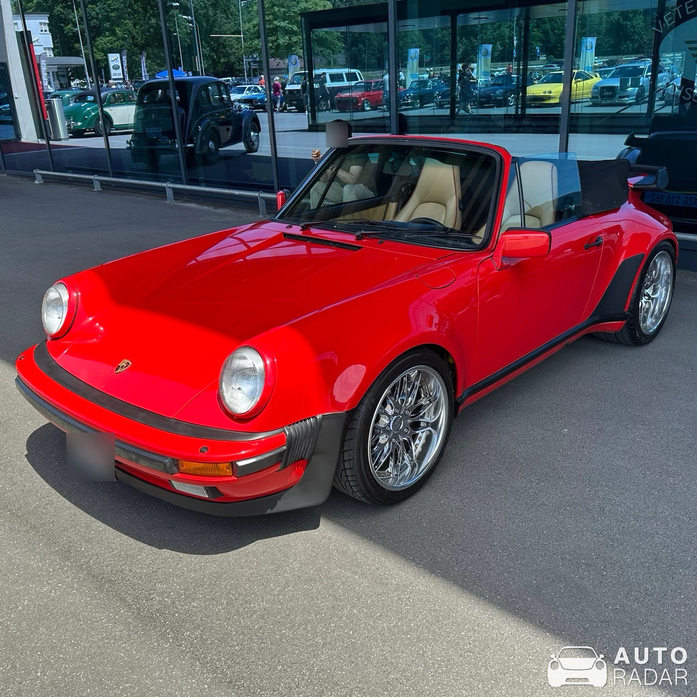Porsche 930 Turbo Cabriolet spotted in Luzern