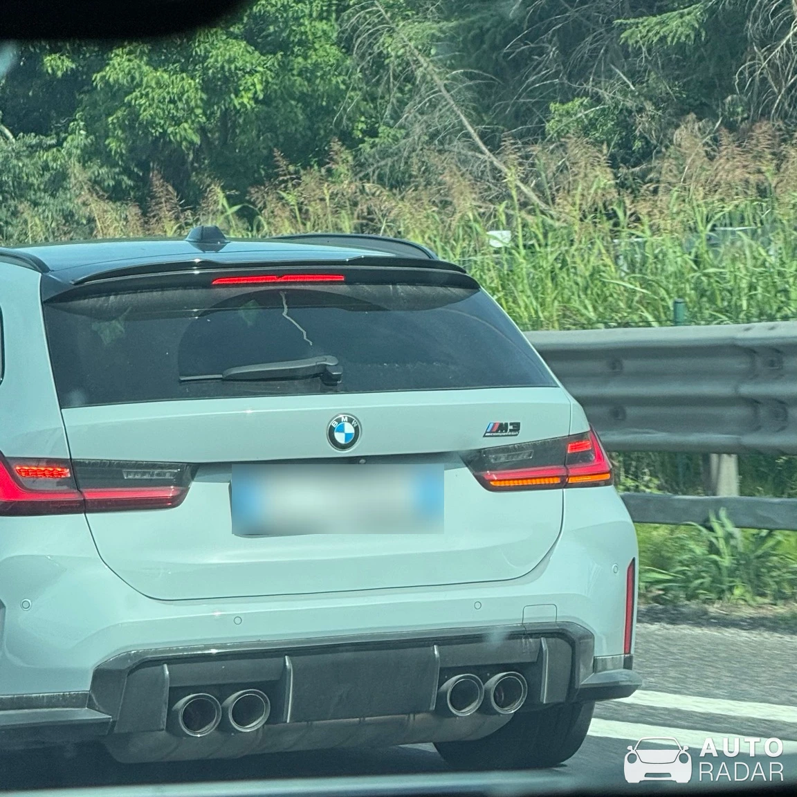 BMW M3 G81 Touring Competition spotted in Vicenza