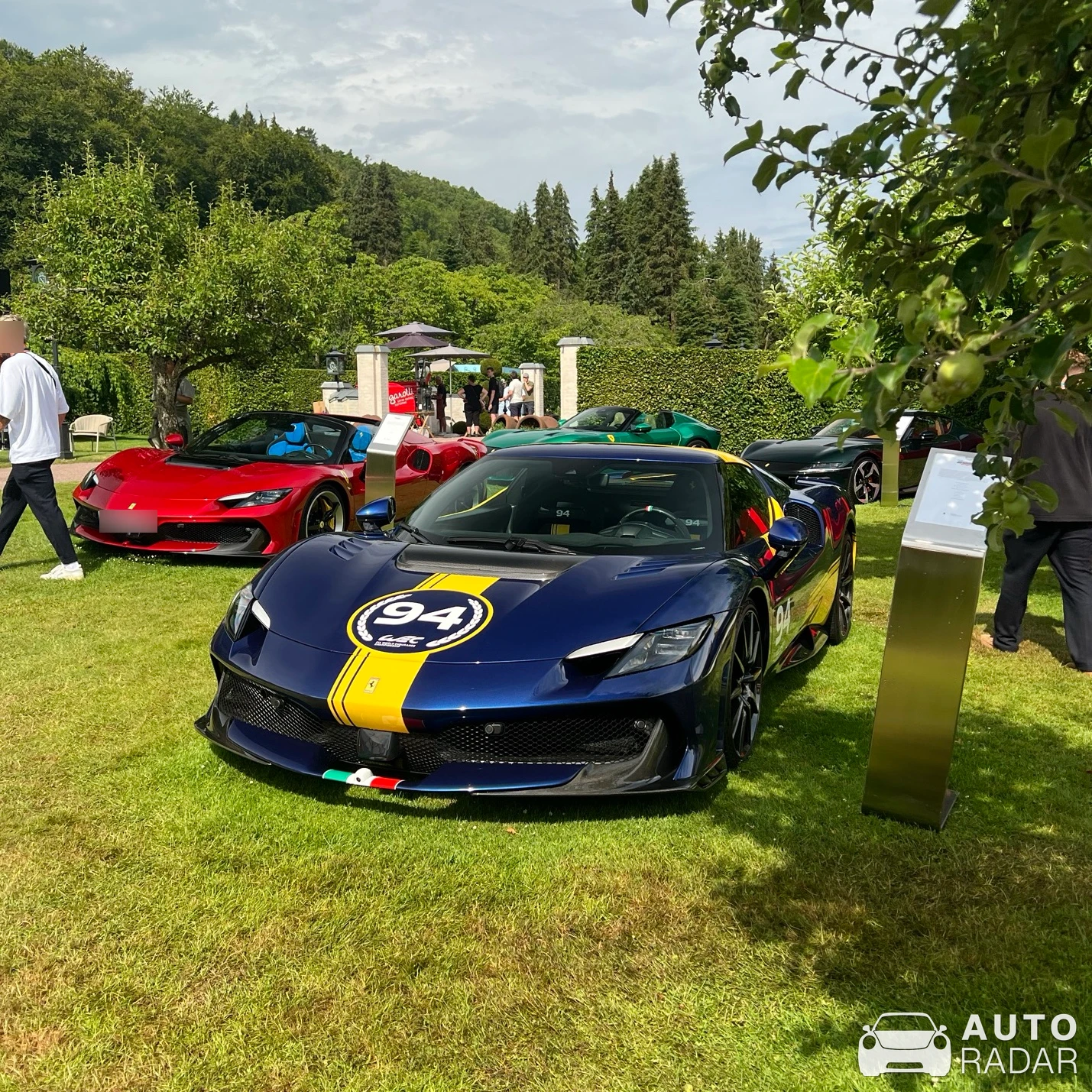 Ferrari 296 Speciale Piloti spotted in Båstad