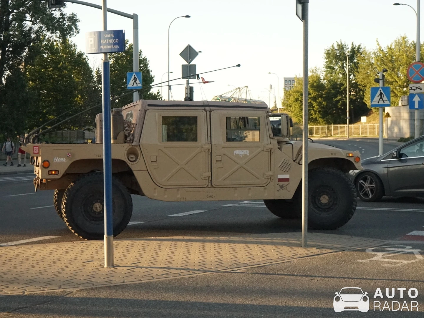 AM General Humvee spotted in Varsova