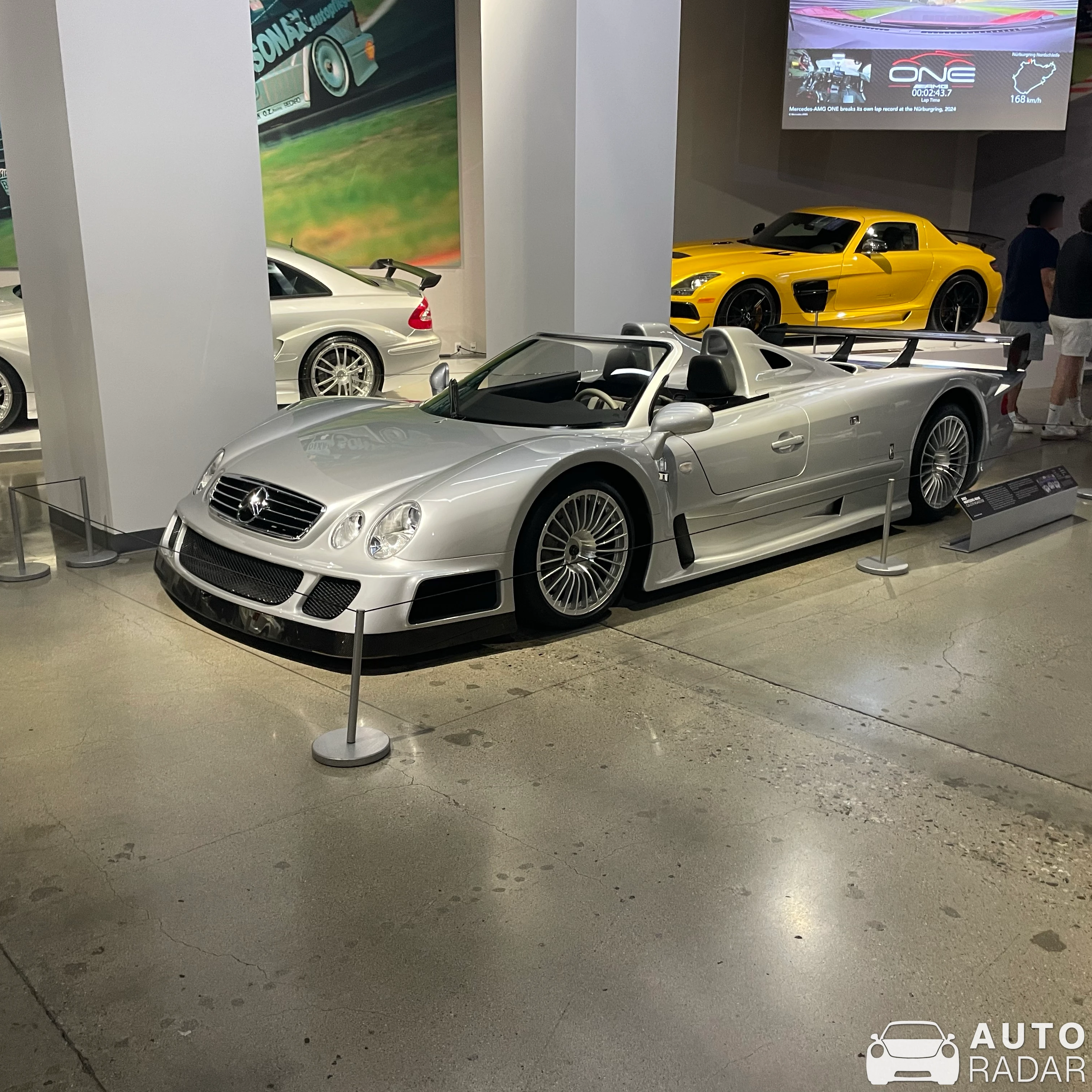 Mercedes-Benz CLK-GTR AMG spotted in Los Angeles