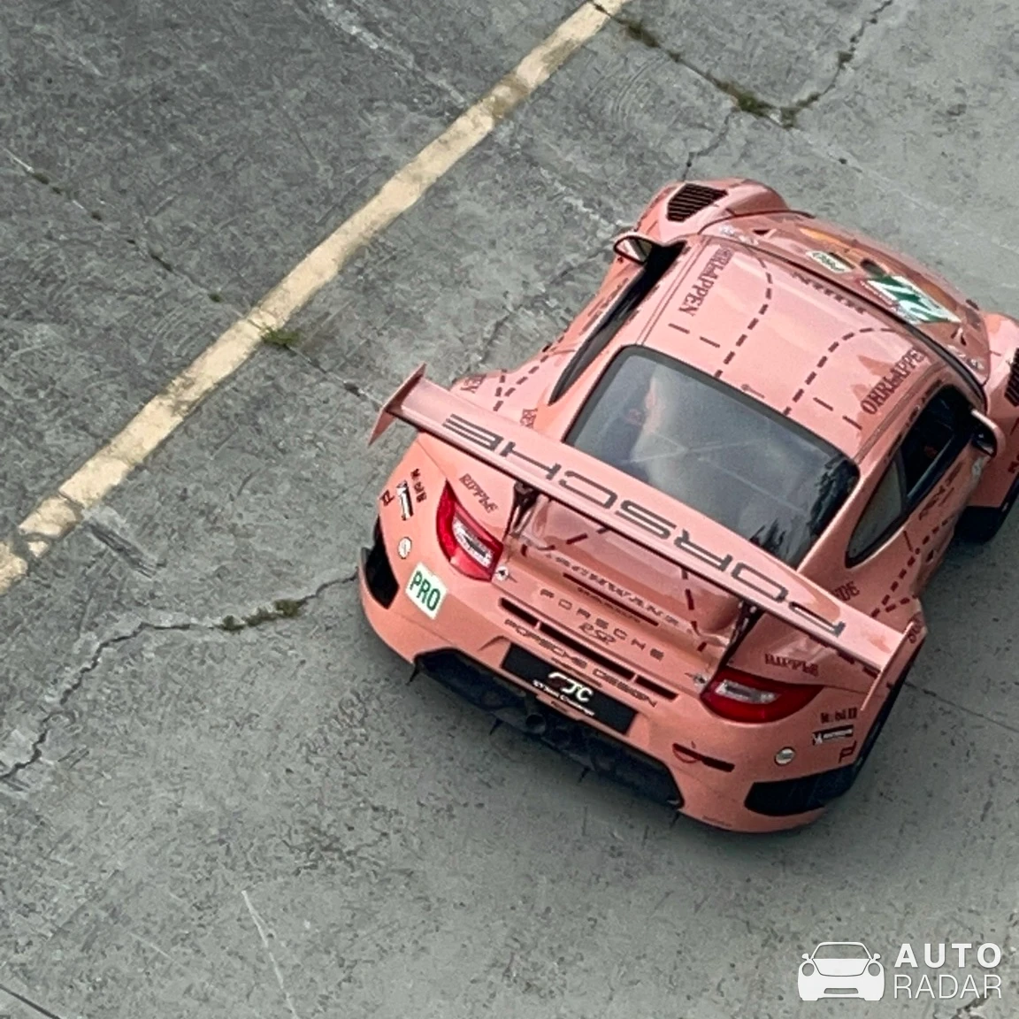 Porsche 997 GT3 RSR spotted in Monza