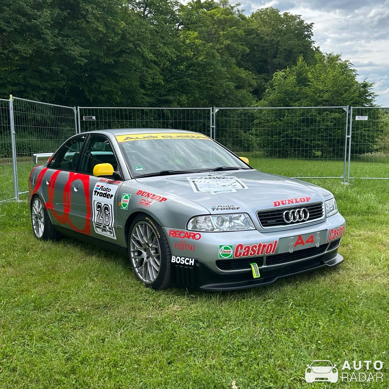 Audi A4 DTM spotted in Lichtenstein/Sachsen