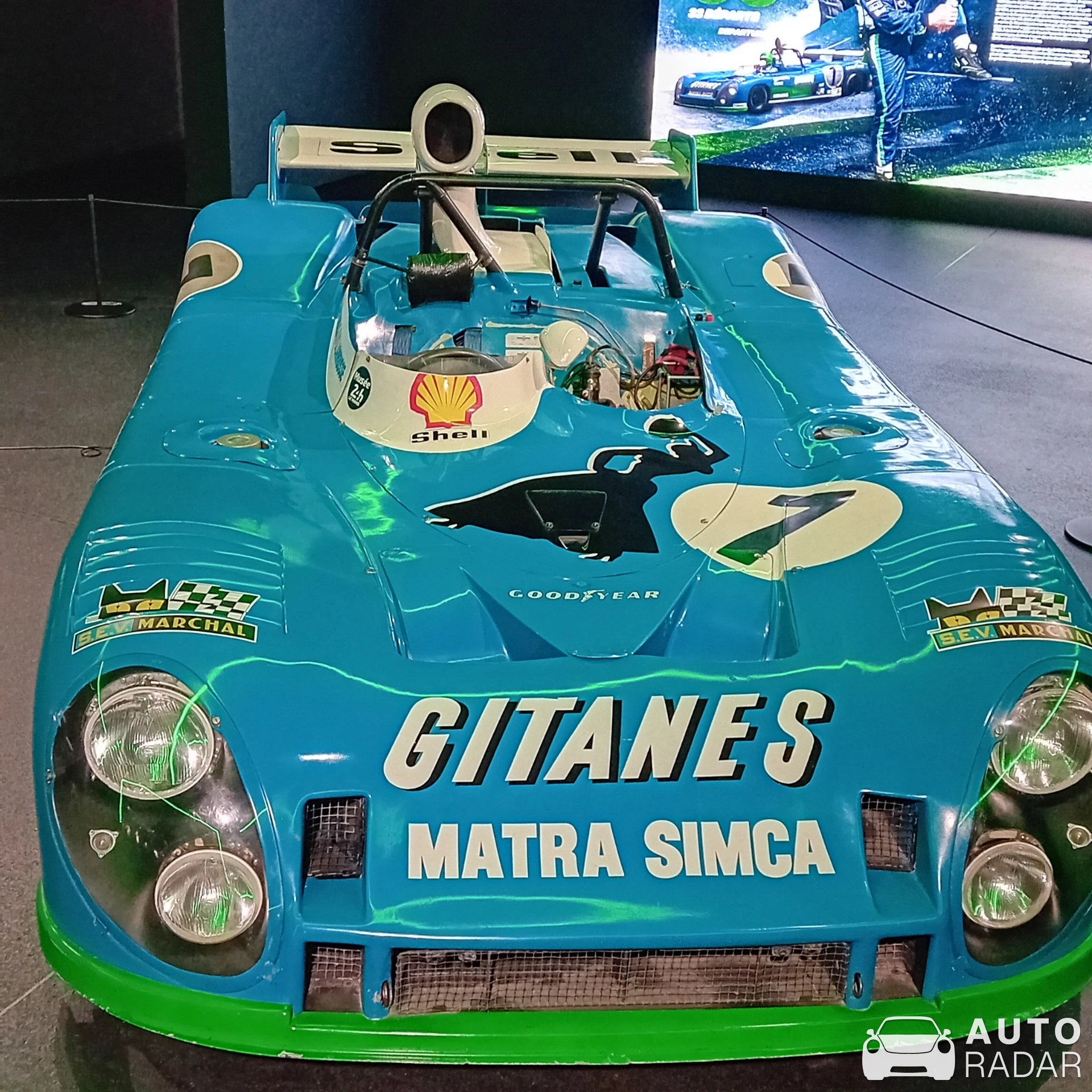 Matra MS670 spotted in Le Mans