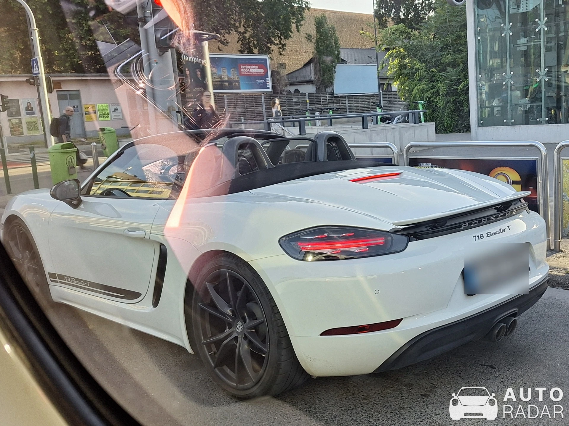 Porsche 718 Boxster T spotted in Budapest