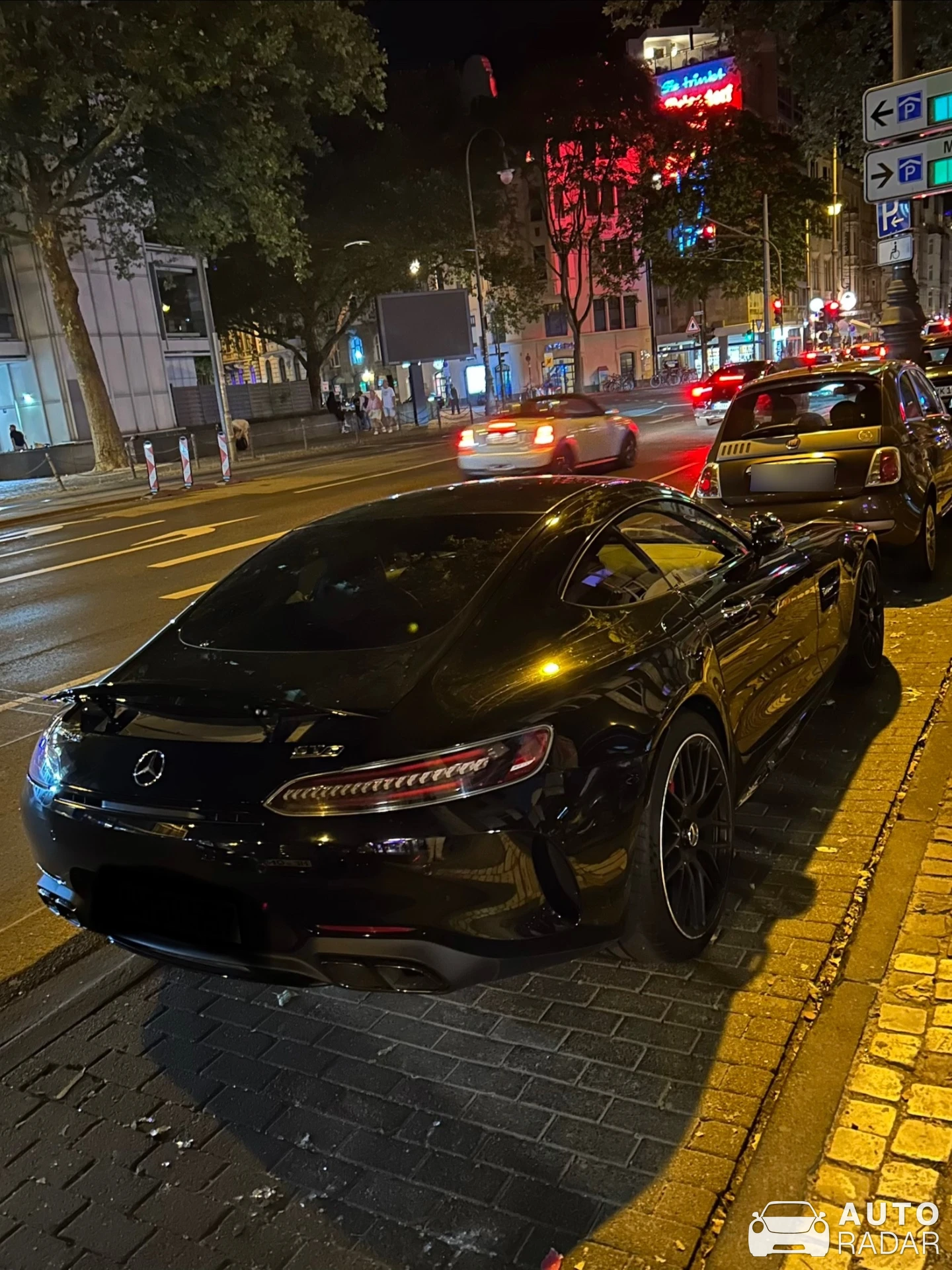 Mercedes-AMG GT C190 spotted in Köln