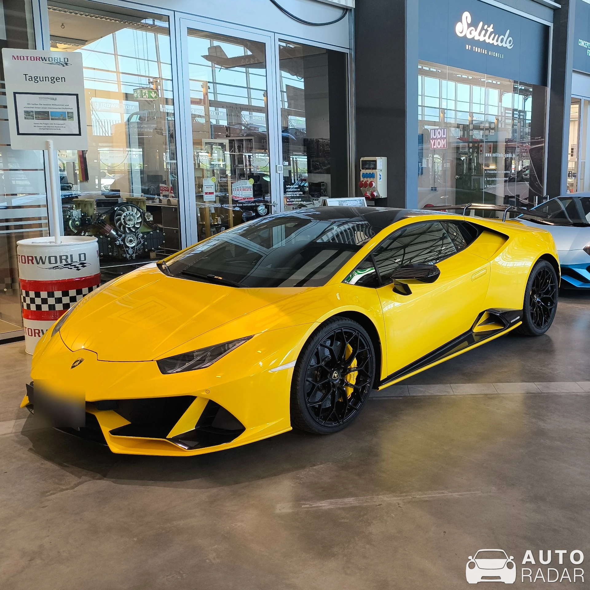 Lamborghini Huracán LP640-4 Performante spotted in Böblingen