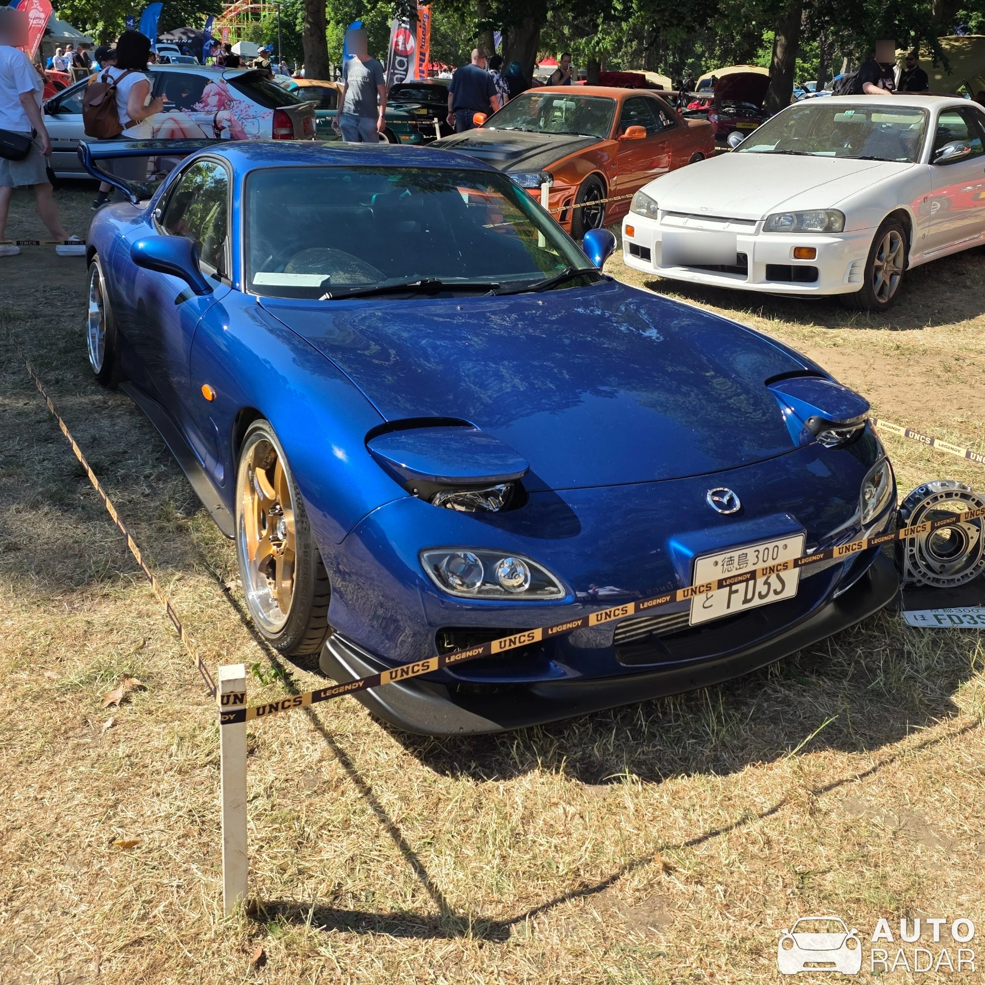Mazda RX-7 FD3S spotted in Praha