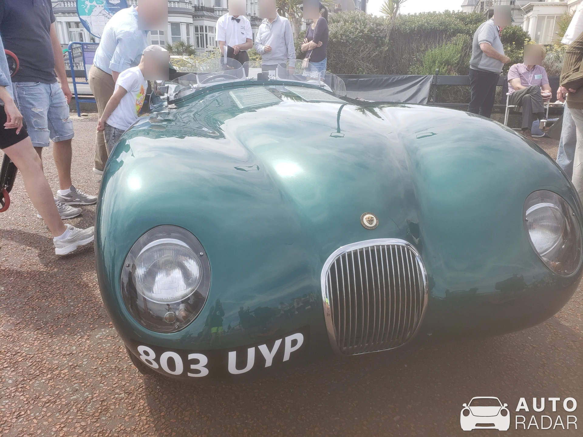 Jaguar C-Type spotted in Llandudno