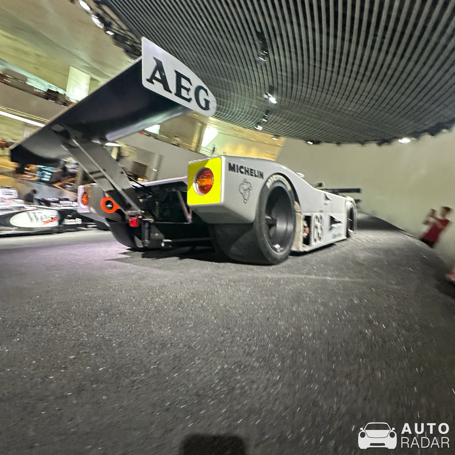 Sauber Mercedes C9 spotted in Stuttgart, Germany